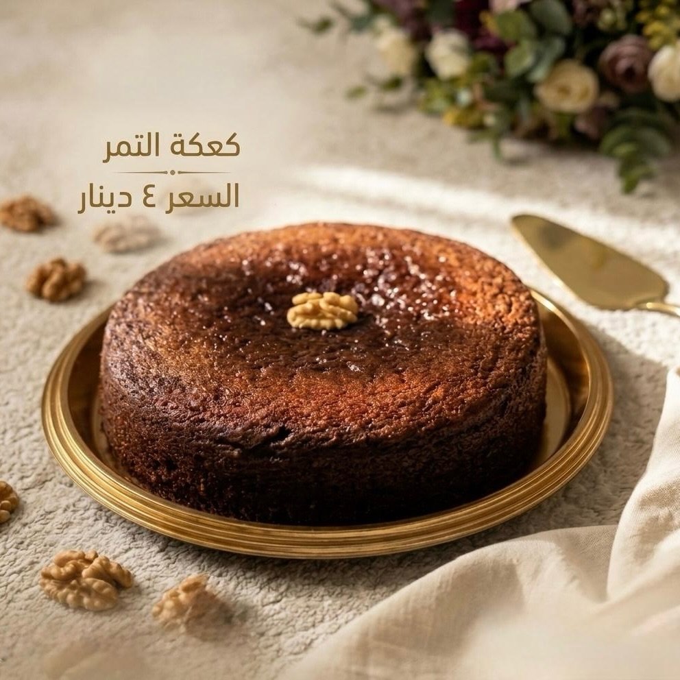 كعكة التمر